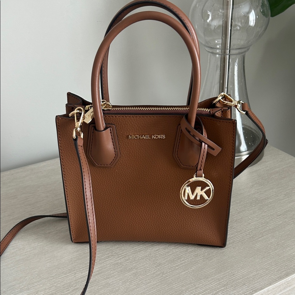 Michael Kors Tan Leather Satchel